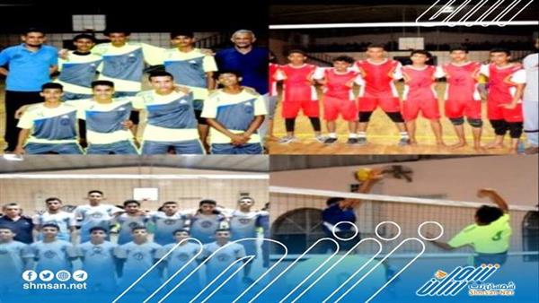  برعاية البكري ولملس..الروضة والتلال والميناء يفوزون في دوري عدن لناشي الكرة الطائرة