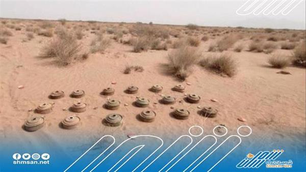 العثور على حقل ألغام في مديرية الخوخة بمحافظة الحديدة