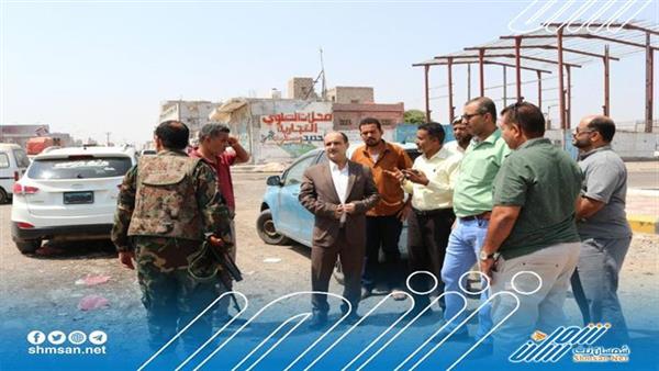 تسليم موقع صيانة وتأهيل جولة الكراع بعدن للجهة المنفذة