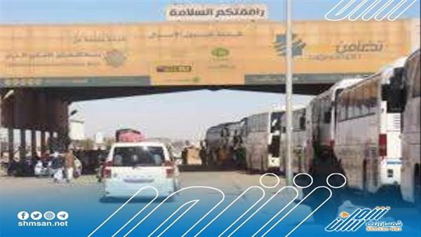 هيئة تنظيم شئون النقل البري تعلن استئناف الرحلات إلى السعودية عبر منفذ الوديعة وانتهاء الازدحام