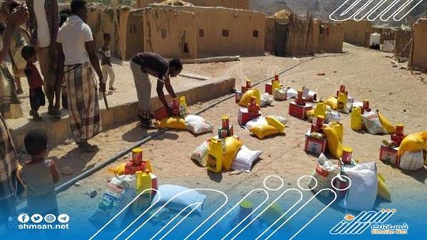 دعم خيري ل 113 اسرة فقيرة بالمهرة