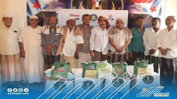 دعم مساعدات غذائية لأسر الشهداء في وادي حضرموت 