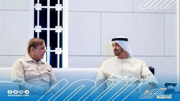 بن زايد يلتقي رئيس وزراء باكستان بأبوظبي