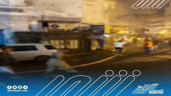عاجل/ حريق في أحد محلات الحلويات بالمعلا