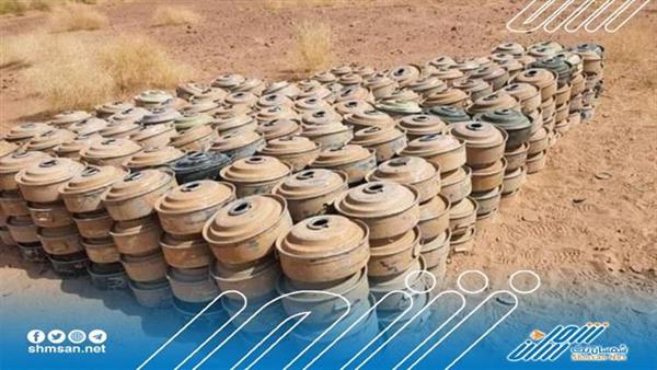 مسام تنتزع 1621 لغماً حوثياً خلال أسبوع