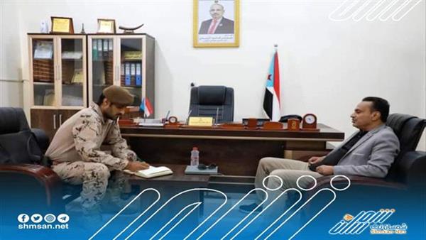 الربيعي يستقبل مدير إدارة التوجيه المعنوي والعلاقات العامة بوزارة الداخلية