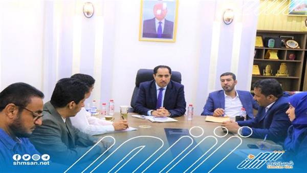 البكري يبدي استعداده لفتح مراكز التدريب امام جرحى الحرب  