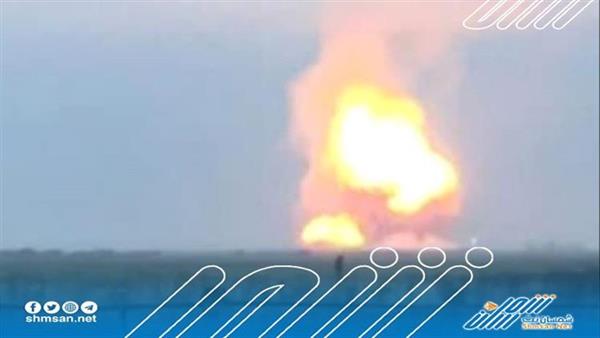 حريق وانفجارات في قاعدة روسية في شبة جزيرة القرم 