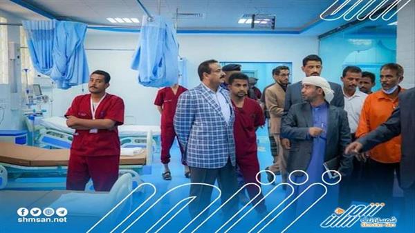 المحافظ بن الوزير يزور هيئة مستشفى شبوة العام ويطلع على مستوى الأضرار الفنية والخسائر الطبية