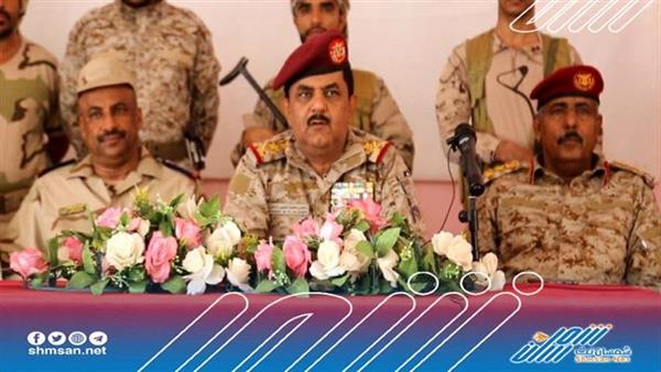 الداعري يشهد دور استلام وتسليم قيادة المنطقة العسكرية الثانية     