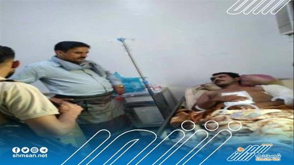الجبواني يزور جريحي دفاع شبوة في مستشفى بعدن