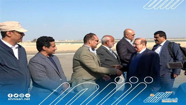 البركاني يصل الى مدينة المخا