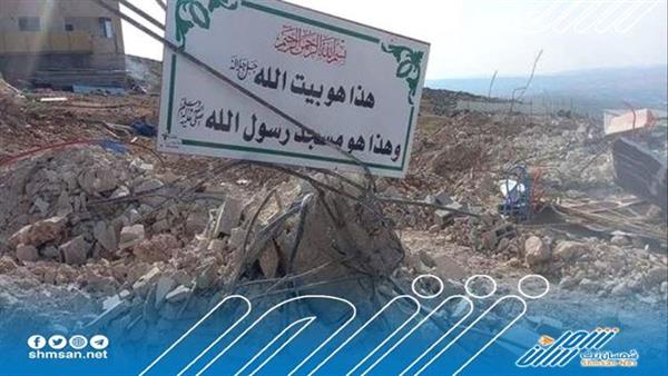 القوات الإسرائيلية تهدم مسجدا في الخليل