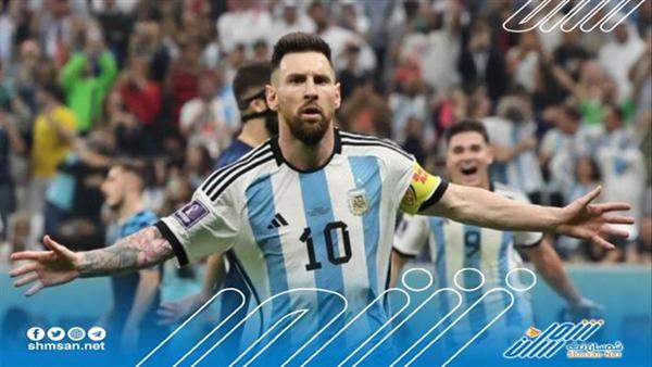 ميسي يحطم رقما قياسيا في كأس العالم