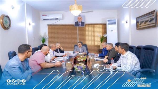 لملس يناقش اوضاع القطاع الصحي وسبل الدعم الممكنة لهم 
