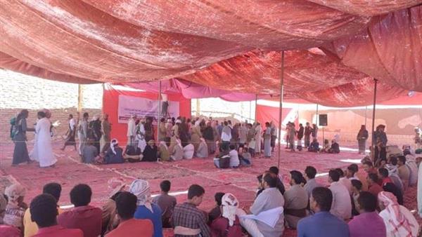 حشد جماهيري لدعم الهبة الحضرمية وانتفاضة وادي حضرموت 