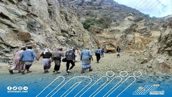 الشيخ الصافي يطلع على سير العمل في مشروع طريق (باتيس - رصد - معربان - لبعوس) ويبارك إنجاز مقطع الركب