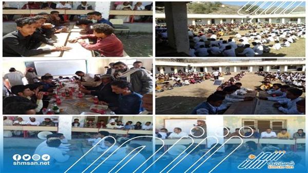 مدرسة رخمة بنين وثانوية رُصد  تتأهلان لنهائي المسابقات العلمية في يافع- رصد