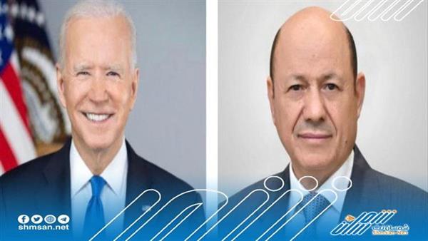 العليمي يهنئ الرئيس الأمريكي بمناسبة ذكرى استقلال بلاده 