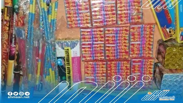 الأجهزة الأمنية بالشحر تنفذ حملة أمنية ضد بائعي المفرقعات والألعاب النارية