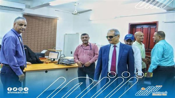 رئيس المؤسسة العامة للتأمينات الاجتماعية يتفقد مستوى الانضباط الوظيفي بعد إجازة العيد