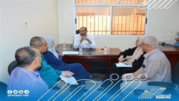 باخبيره يناقش مع الصندوق الاجتماعي للتنمية مشروع انشاء خزان خرساني 