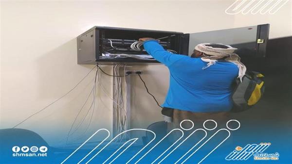 تنفيذ صيانة شاملة لقطاع اتصالات محافظة المهرة