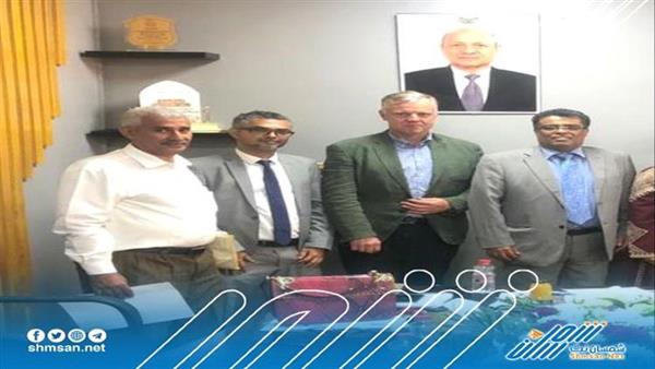 الشاذلي يبحث مع وفد أوربي التحديات التي تواجه السلطة المحلية والاحتياجات الخدمية والتنموية