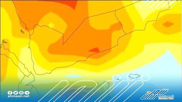 رصد كتلة شديدة الحرارة في ساحل حضرموت 