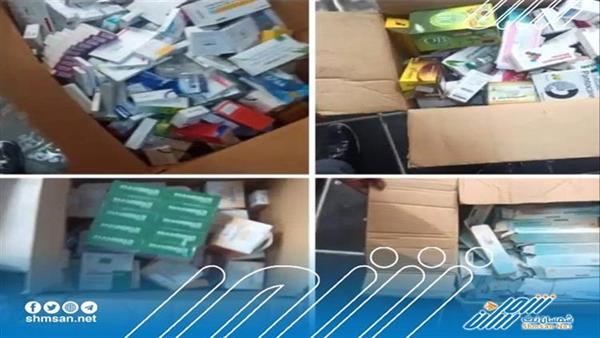 اغلاق صيدلية تبيع أدوية تالفه ومنتهية الصلاحية في كريتر بالعاصمة عدن