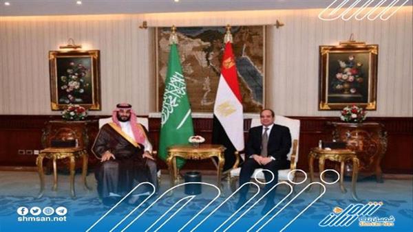 السيسي يستقبل ولي العهد السعودي الأمير محمد بن سلمان 