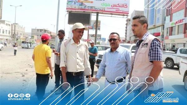 الجهة المنفذة تتسلّم مشروعي جولة كالتكس وكالتكس الغزل والنسيج في عدن