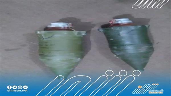 عاجل / حزام لحج يعثر على قذائف معدة للتفجير 