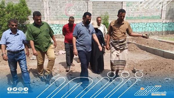  مدير عام المنصورة يدشن ويتفقد عدد من المشاريع الخدمية