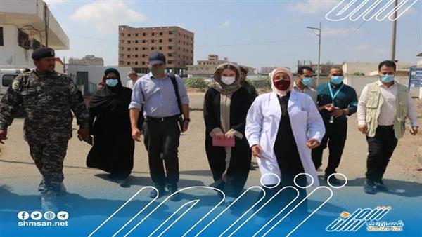 وفد رفيع المستوى من بريطانيا ومنظمة اليونيسف يزور مستشفى الصداقة في عدن