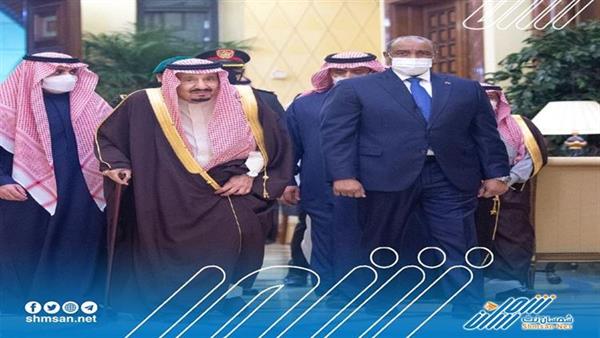 الملك سلمان يستقبل رئيس مجلس السيادة الانتقالي السوداني عبدالفتاح البرهان