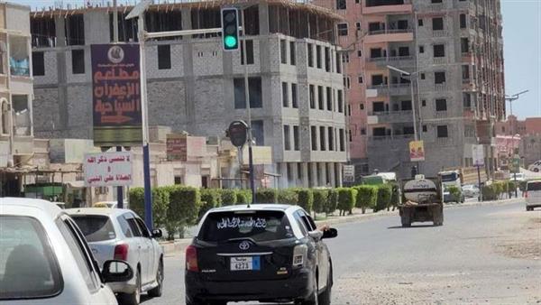 جهود لتشغيل نظام الإشارات الضوئية في العاصمة المهرية "الغيظة"