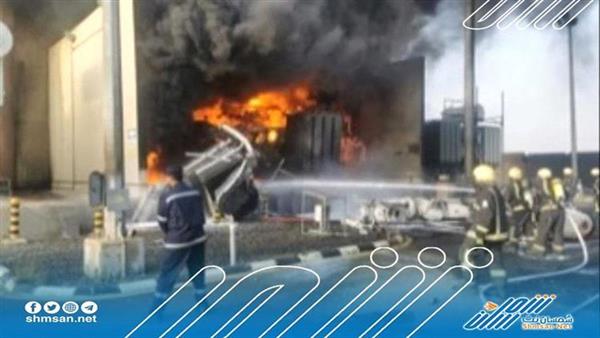التحالف العربي : اعتداء حوثي إرهابي على منشأة نفط لأرامكو في جدة