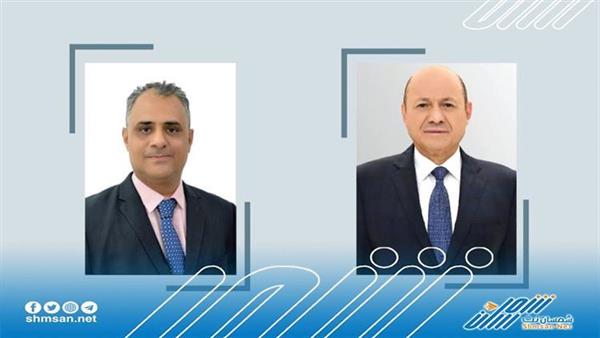 الماس يهنئ رئيس ونواب المجلس الرئاسي