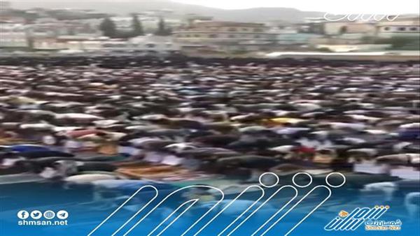 صلاة العيد في محافظة إب تفضح نهج ميليشيات الحوثي الشيعية