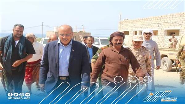 الكثيري والمحمدي في زيارة إلى مواقع لواء بارشيد