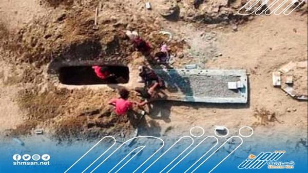 في حادثة أغرب من الخيال ... لصوص ينبشون قبرا ويسرقون جثة صاحبه في إب 
