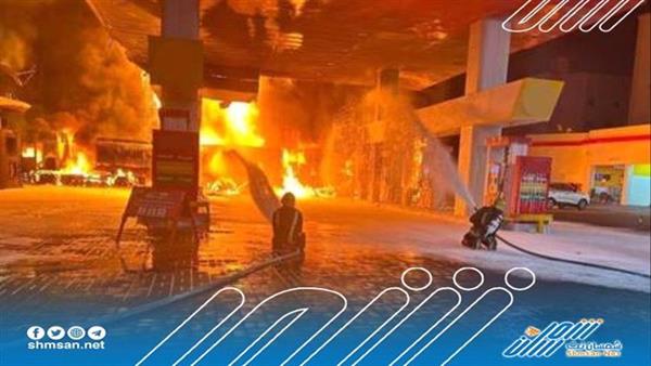 إخماد حريق كبير في محطة وقود بالمدينة المنورة