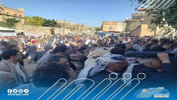 تظاهرة حاشدة ضد الحوثي في صنعاء