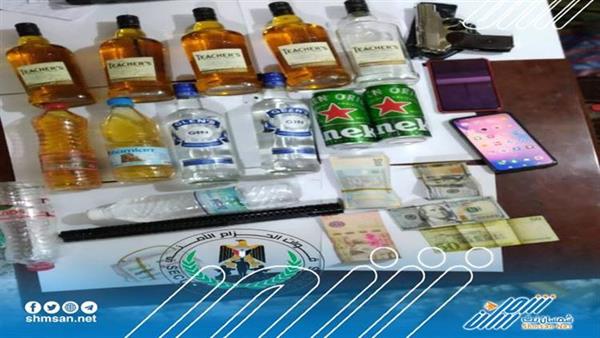 قوات الحزام الأمني تضبط سيارة محملة بالخمور في محافظة الضالع 