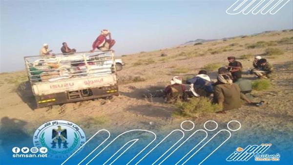 حزام ساحل أبين يستعيد شاحنة بعد ساعات من بلاغ سرقتها.