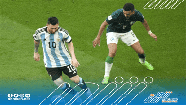 إحصائية غريبة في الشوط الأول من مباراة الأرجنتين والسعودية