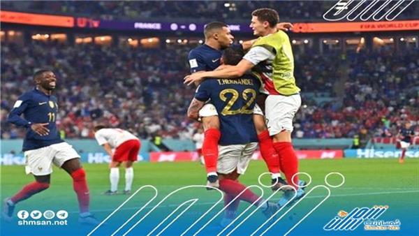 فرنسا تتأهل إلى ثمن نهائي كأس العالم بعد فوز ساحق على الدنمارك 
