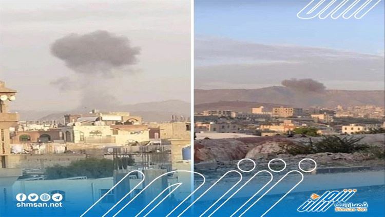 انفجارات عنيفة تهز محافظة صنعاء ومصادر تكشف السبب ( صور ) 