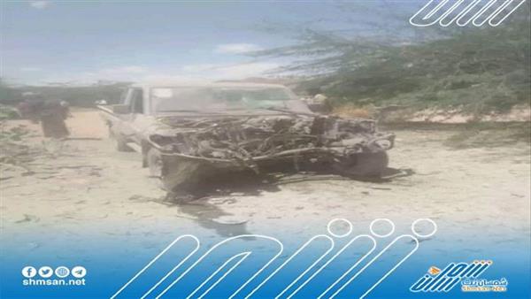 انفجار عبوة ناسفة بعربة عسكرية لقوات دفاع شبوة.